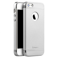 Чехол iPaky Joint Series для Apple iPhone 5/5S/SEСеребряный