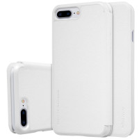 Кожаный чехол (книжка) Nillkin Sparkle Series для Apple iPhone 7 plus / 8 plus (5.5")Белый