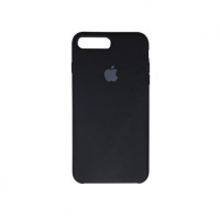 Оригинальный силиконовый чехол для Apple iPhone 7 plus (5.5")Черный / Black