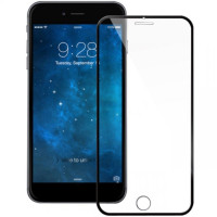 Защитное цветное 3D стекло Mocolo для Apple iPhone 7 plus / 8 plus (5.5")Черный