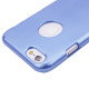 TPU чехол Mercury iJelly Metal series для Apple iPhone 6/6s (4.7")Синий