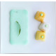 TPU чехол ROCK Pudding Series для Apple iPhone 5/5S/SEЗеленый / Transparent Mint