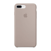 Оригинальный силиконовый чехол для Apple iPhone 7 plus / 8 plus (5.5")Бежевый / Cream