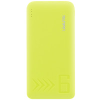 Портативное зарядное устройство SunPin G60 (6000mAh 2 USB 2.1A)Зеленый