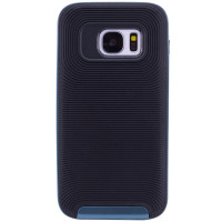 TPU+PC чехол Deen Waves для Samsung G930F Galaxy S7Черный / Синий