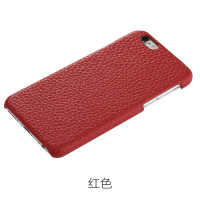 Кожаная накладка ROCK Jazz Series для Apple iPhone 6/6s (4.7")Красный / Red
