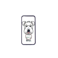 Чехол-подставка с кольцом "Fancy animals" для Apple iPhone 5/5S/SEБелая собака