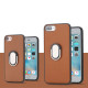 TPU+PC чехол Rock Ring Holder Case M1 Series для Apple iPhone 7 / 8 (4.7")Коричневый / Brown