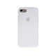 Оригинальный силиконовый чехол для Apple iPhone 7 (4.7")Белый / White