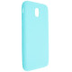 TPU чехол матовый SMTT для Samsung J530 Galaxy J5 (2017)Бирюзовый (soft touch)