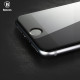 Защитное цветное стекло Baseus 0.23mm PET Soft 3D Tempered Glass для Apple iPhone 7 / 8 (4.7")Черный