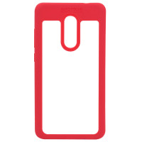 Силиконовый чехол Auto Focus с окантовкой для Xiaomi Redmi Note 4X / Note 4 (SD)Красный