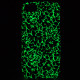 TPU чехол "SM" светящийся (Glow in the Dark) для Apple iPhone 7 / 8 (4.7") Белый