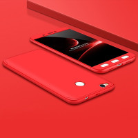 Пластиковая накладка LikGus 360 градусов для Xiaomi Mi Max 2Красный