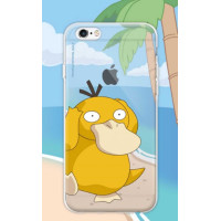 Силиконовый чехол "Funny Pokemons" для Apple iPhone 5/5S/SEPsyduck