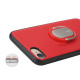 TPU+PC чехол Rock Ring Holder Case M1 Series для Apple iPhone 7 / 8 (4.7")Красный / Red