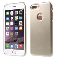 TPU чехол Mercury Jelly Color series для Apple iPhone 7 plus / 8 plus (5.5")Золотой