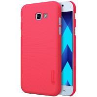 Чехол Nillkin Matte для Samsung A520 Galaxy A5 (2017) (+ пленка)Красный