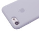 Оригинальный силиконовый чехол для Apple iPhone 7 (4.7")Серый / Light gray