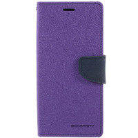 Чехол (книжка) Mercury Fancy Diary series для Samsung Galaxy Note 8Фиолетовый / Синий