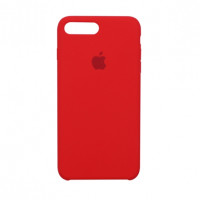 Оригинальный силиконовый чехол для Apple iPhone 7 plus / 8 plus (5.5") (very high copy)Красный / Red