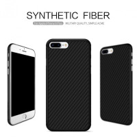 Пластиковая накладка Nillkin Synthetic Fiber series для Apple iPhone 8 plus (5.5")Черный