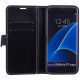 Кожаный чехол книжка YDT с функцией подставки для Samsung G935F Galaxy S7 EdgeЧерный