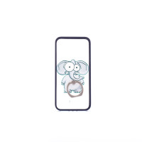 Чехол-подставка с кольцом "Fancy animals" для Apple iPhone 5/5S/SEСлон