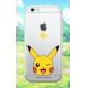 Прозрачный силиконовый чехол "Pokemon Go" для Apple iPhone 5/5S/SEPikachu / face