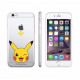Прозрачный силиконовый чехол "Pokemon Go" для Apple iPhone 5/5S/SEPikachu / face