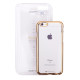 TPU чехол Mercury Ring 2 для Apple iPhone 6/6s (4.7")Золотой