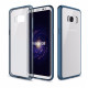 TPU+PC чехол Rock Pure Series для Samsung G955 Galaxy S8 PlusСиний / Transparent Blue