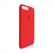 Оригинальный силиконовый чехол для Apple iPhone 7 plus / 8 plus (5.5")Красный / Red