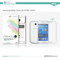 Защитная пленка Nillkin Crystal для Samsung S7390 Trend Lite/S7562 Galaxy S Duos/7582S Duos 2Анти-отпечатки