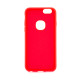 Силиконовая накладка iPaky с имитацией кожи для Apple iPhone 6/6s (4.7")Красный