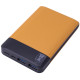 Портативное зарядное устройство Mezone Z6 Slim 14mm (6000mAh 2USB 2.4A) (+кабель MicroUSB)Оранжевый / Черный