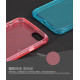 TPU чехол ROCK Fence series для Apple iPhone 6/6s (4.7")Синий / Transparent Blue