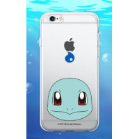Прозрачный силиконовый чехол "Pokemon Go" для Apple iPhone 5/5S/SESquirtle / face