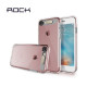 Светящийся TPU чехол ROCK Tube Series для Apple iPhone 7 / 8 (4.7")Розовый / Transparent pink