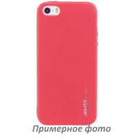 TPU чехол матовый SMTT для Apple iPhone 7 / 8 (4.7") Красный (soft touch)