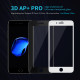 Защитное стекло Nillkin Edge Shatterproof Full Screen (3D AP+PRO) для iPhone 7 plus / 8 plus (5.5")Белый