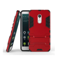 Ударопрочный чехол-подставка Transformer для Redmi Note 4X / Note 4 (SD) с мощной защитой корпусаКрасный / Dante Red