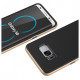 TPU+PC чехол Rock Royce Series для Samsung G955 Galaxy S8 PlusЧерный / Золотой