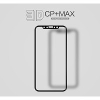 Защитное стекло Nillkin Anti-Explosion Glass Screen (CP+ max 3D) для Apple iPhone X (5.8")Черный