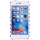 Tpu чехол "SM" светящийся (Glow in the Dark) для Apple iPhone 6/6s (4.7")Белый / Синий