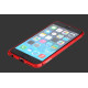 Металлический бампер Rock Arc Slim Guard для Apple iPhone 6/6s (4.7")Красный / Red
