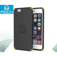 TPU+PC чехол Rock MOC Kits Series для Apple iPhone 6/6s plus (5.5")Черный / Black