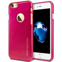 TPU чехол Mercury iJelly Metal series для Apple iPhone 7 / 8 (4.7") Розовый
