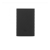 Силиконовый чехол для Портативного зарядного устройства Xiaomi Mi Power Bank 10000mAhЧерный