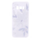 TPU чехол матовый soft touch color для Samsung G950 Galaxy S8Голубой цветок